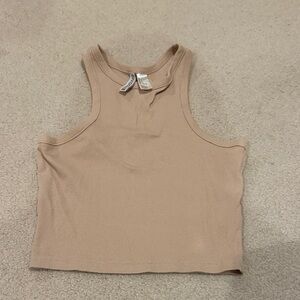 H&M Beige Crop Top